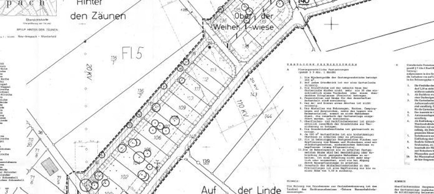 Hinter den Zäunen (Gartengebiet) NeuAnspach