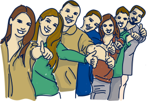 Unterstützer Teilnehmer