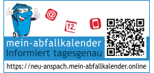 Symbol für den Online-Abfallkalender