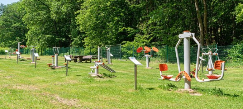 Erwachsenen-Fitness-Parcours