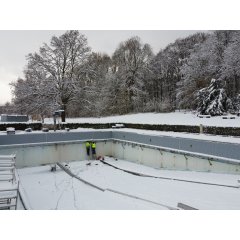 Arbeiten im Schnee