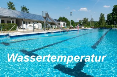 Wassertemperatur Waldschwimmbad