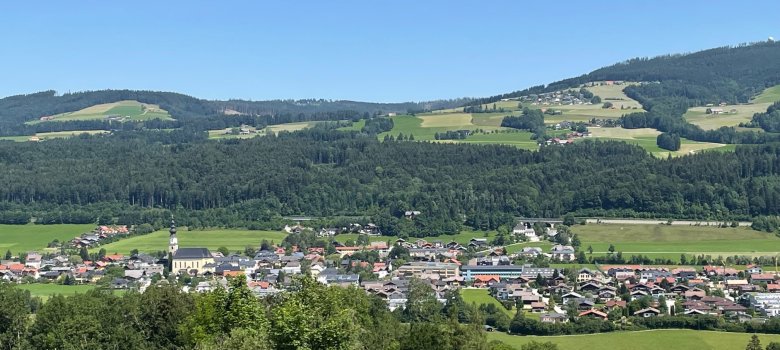 Thalgau Aussicht vom Berg