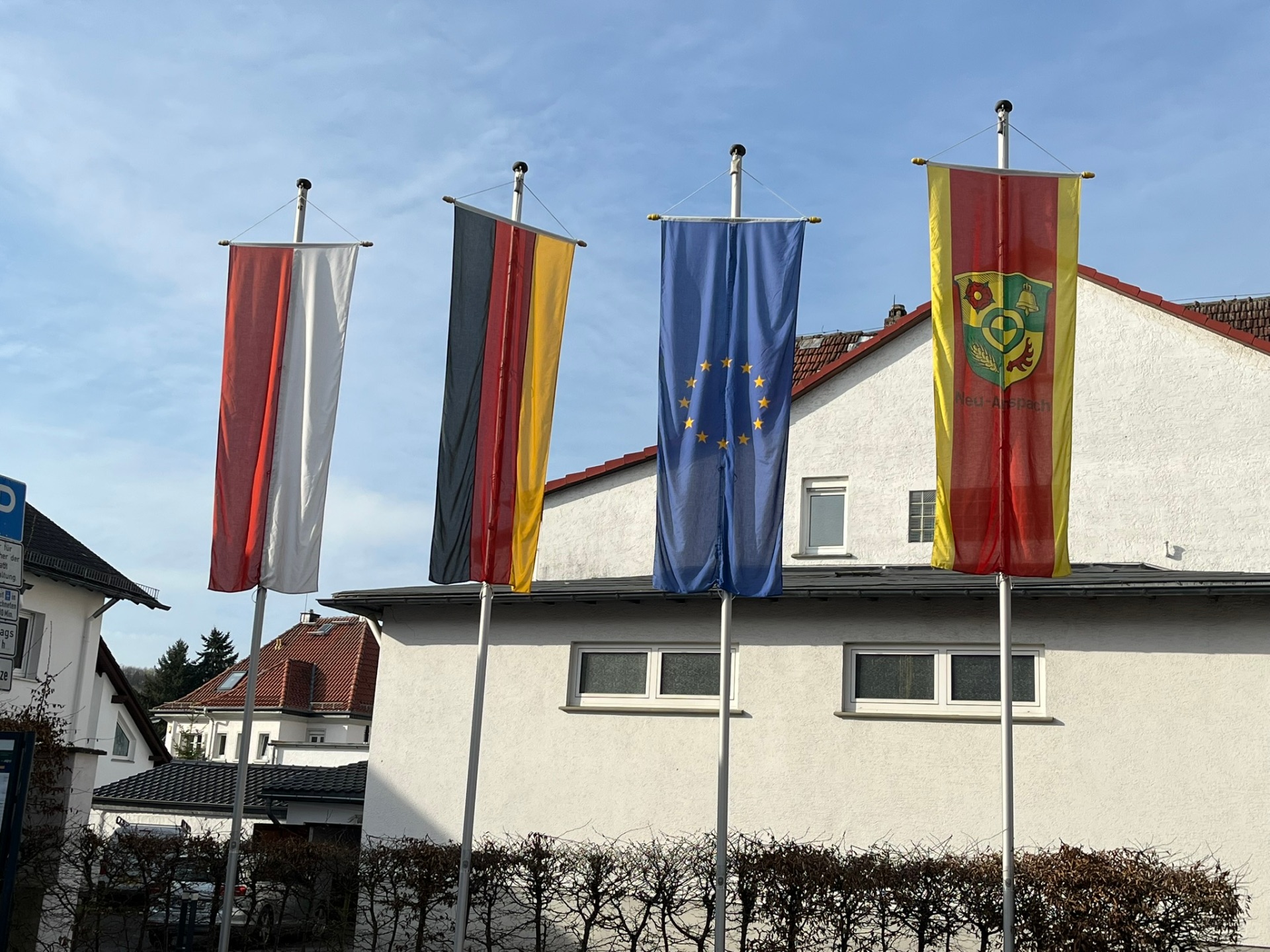 Beflaggung öffentlicher Gebäude