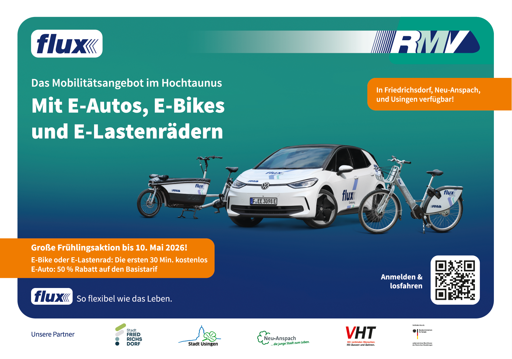 Frühlingsaktion der flux-Mobilitätsstationen Frühlingsaktion der flux-Mobilitätsstationen