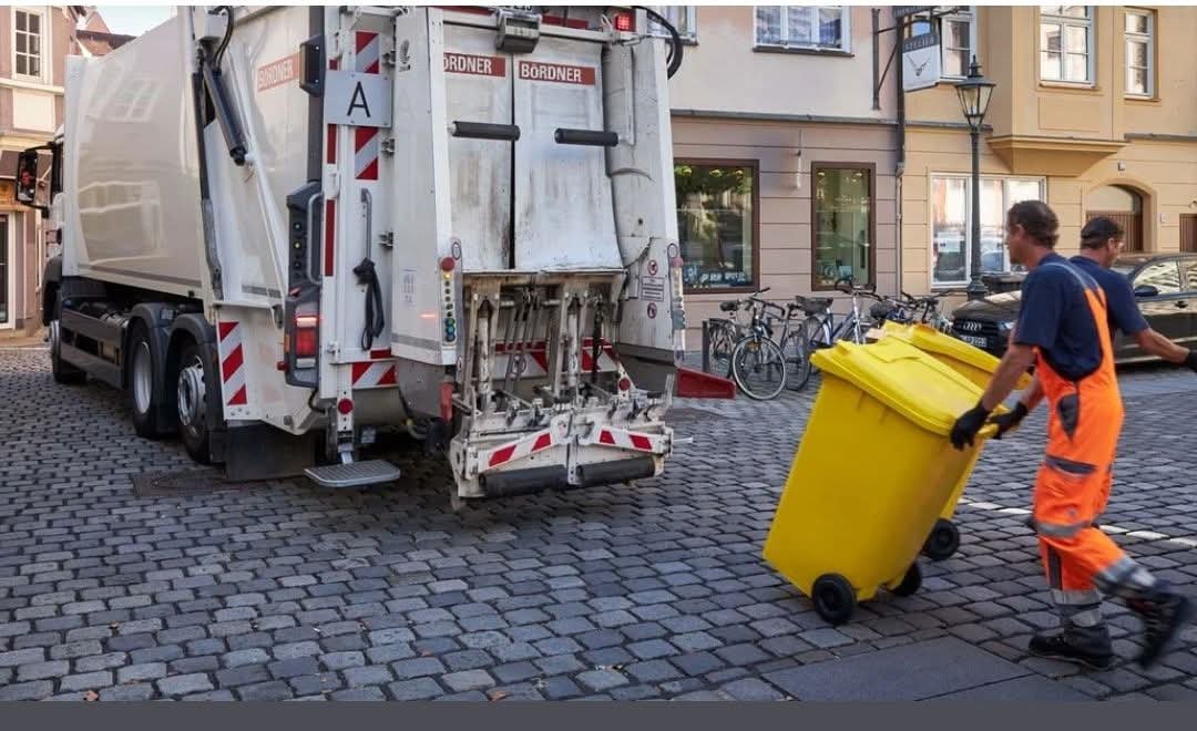 Bereitstellung der Mülltonnen Bereitstellung der Mülltonnen