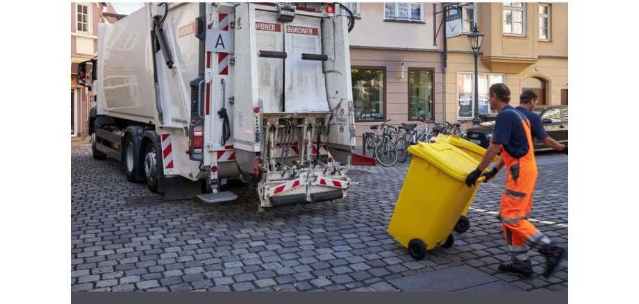 Bereitstellung der Mülltonnen Bereitstellung der Mülltonnen