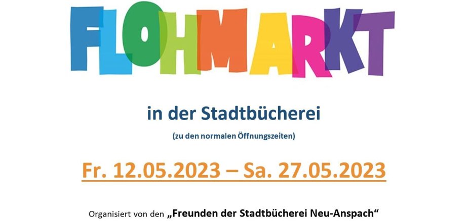 Bücherflohmarkt