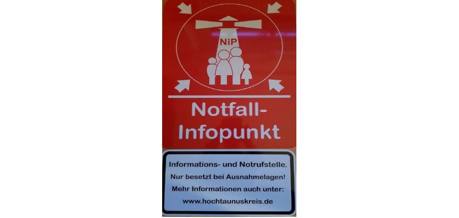 Notfallinfopunkte der Feuerwehr !