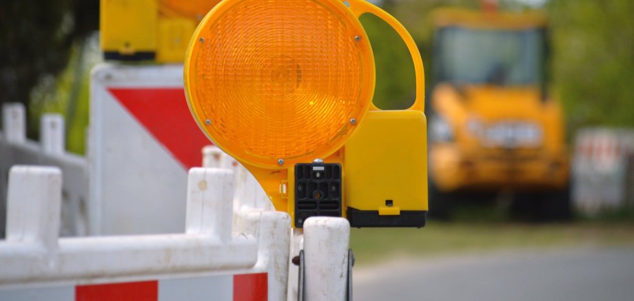 Straßensperrung Straßensperrung