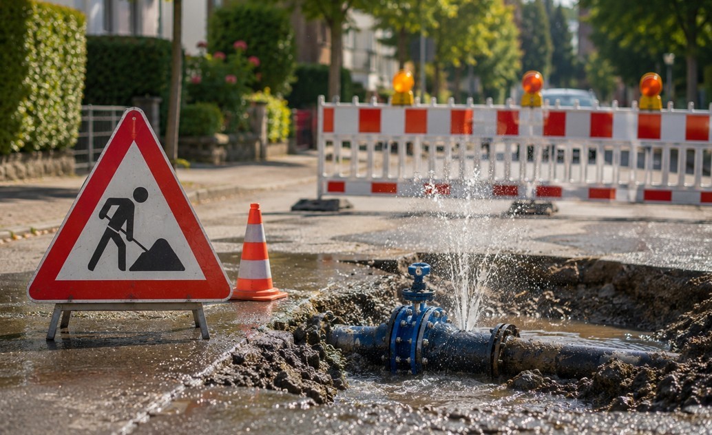 Wasserrohrbruch Wasserrohrbruch