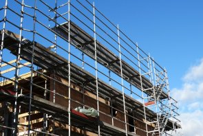 Sondernutzung Baugerüst